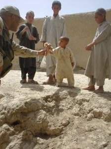 Afghan kids were targeted for kindness. Contrary to what some believe, passing out stuffed animals was routine, hurting kids was not.