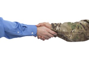 Military Handshake