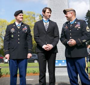I guess we should take down the Medal of Honor memorial. We wouldn't want anyone to be bothered by this display of appreciation.