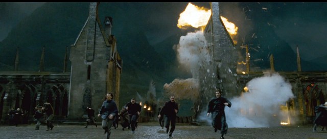 The Battle for Hogwarts is like having a fire base overrun. How do you explain the complexity of emotions to someone that can't relate?
