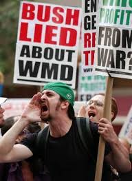 Actually, according to reputable, credible  journalists he didn't. Doesn't mean invading was a good idea but they did exist.