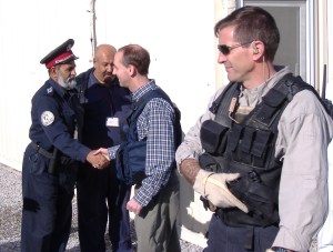 Some contractors are former military, like this one, but some are in harm's way without the same consideration as those that swore the oath.