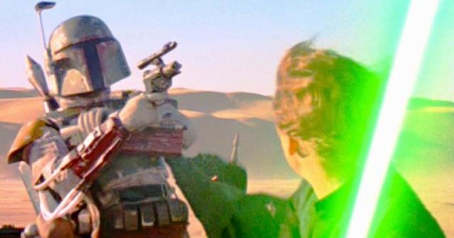 Boba Fett Luke duel